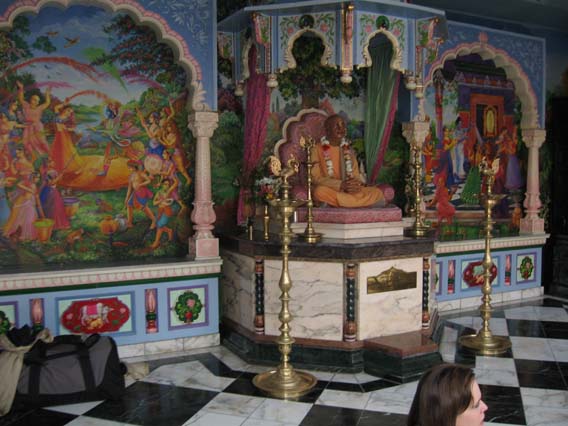 A.C. Bhaktivedanta Swami oltar